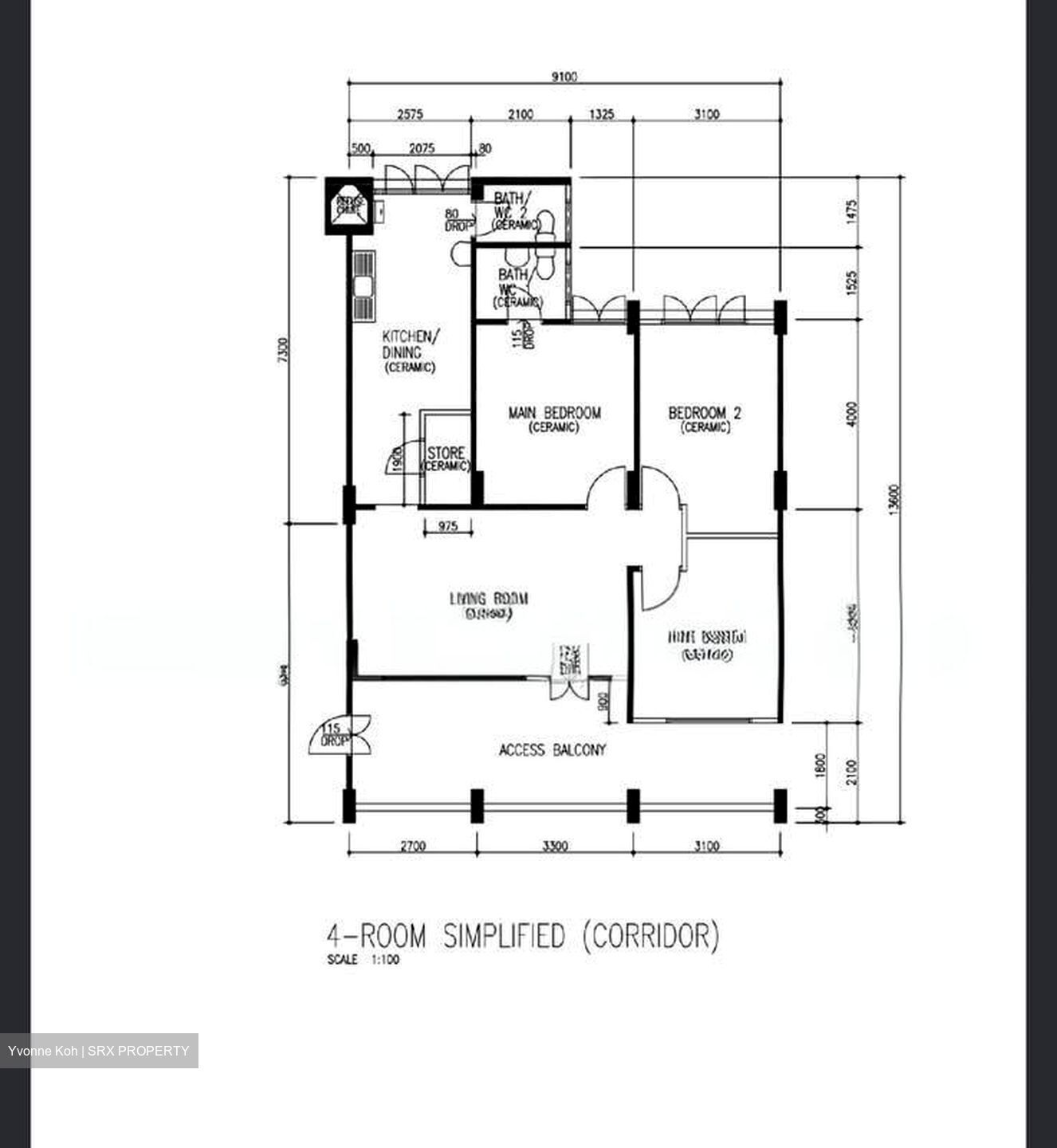 Blk 721 Khatib Spring (Yishun), HDB 4 Rooms #603910621